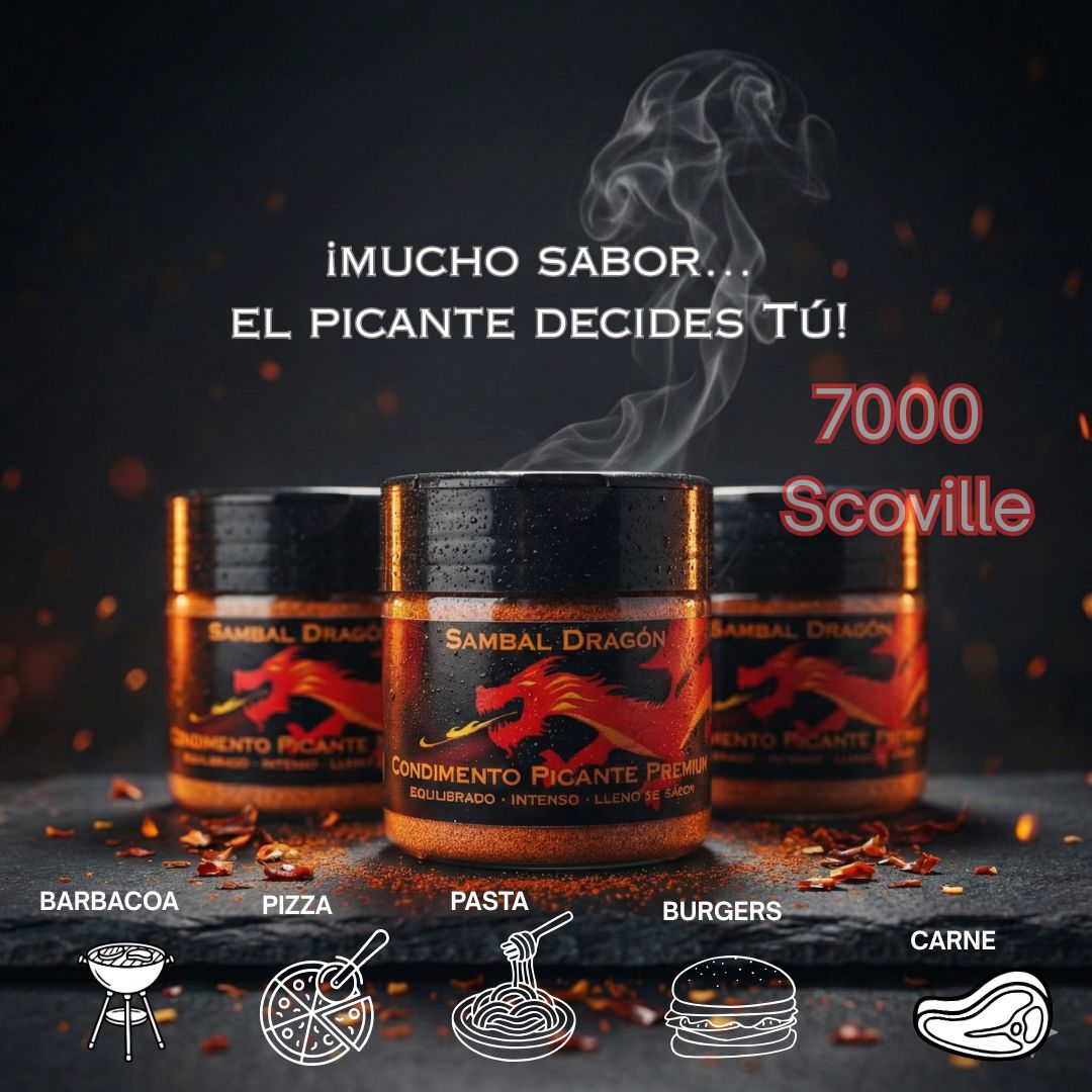 Pack 3 × Condimento Picante – Mezcla Intensa (–10%)