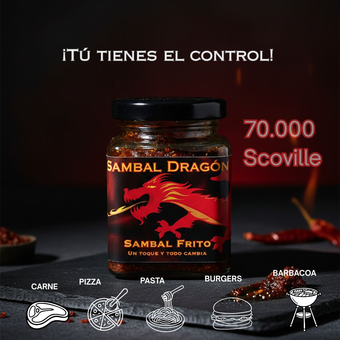 Pack Completo 4 Productos Sambal Dragón (-10%)