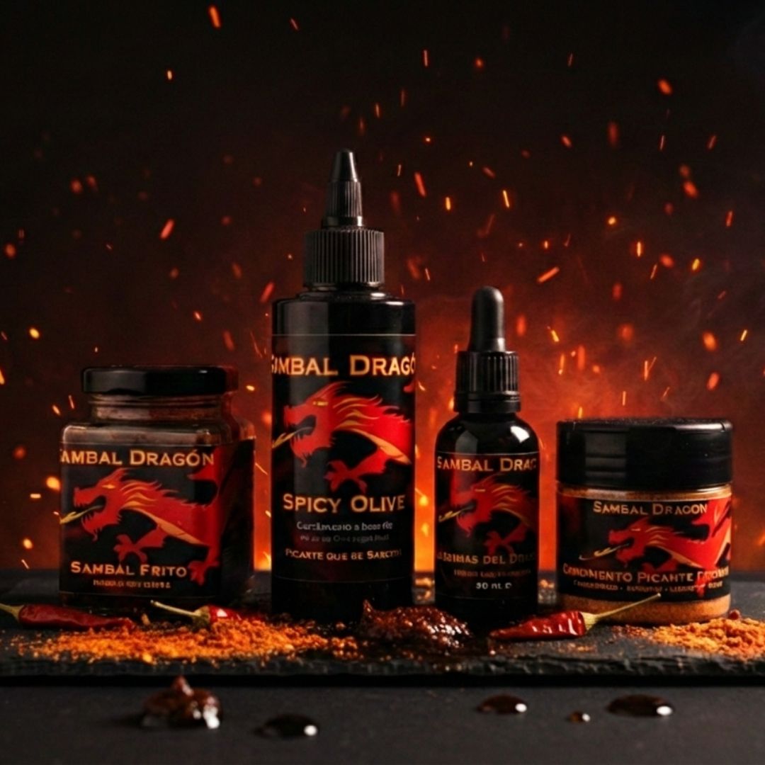 Pack Completo 4 Productos Sambal Dragón (-10%)