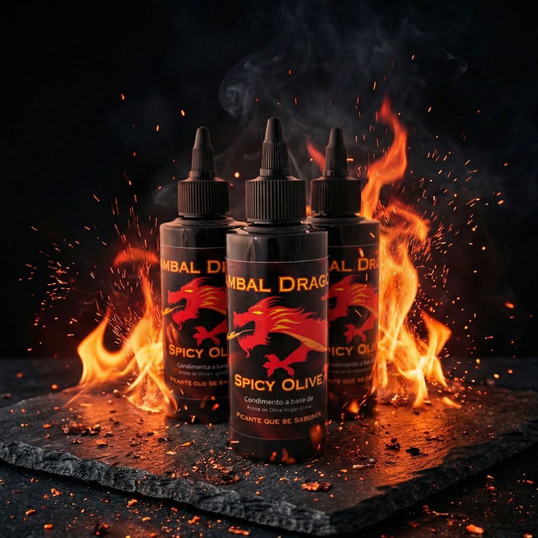 Pack 3 × Spicy Olive – Picante a base de Aceite de Oliva (–10%)