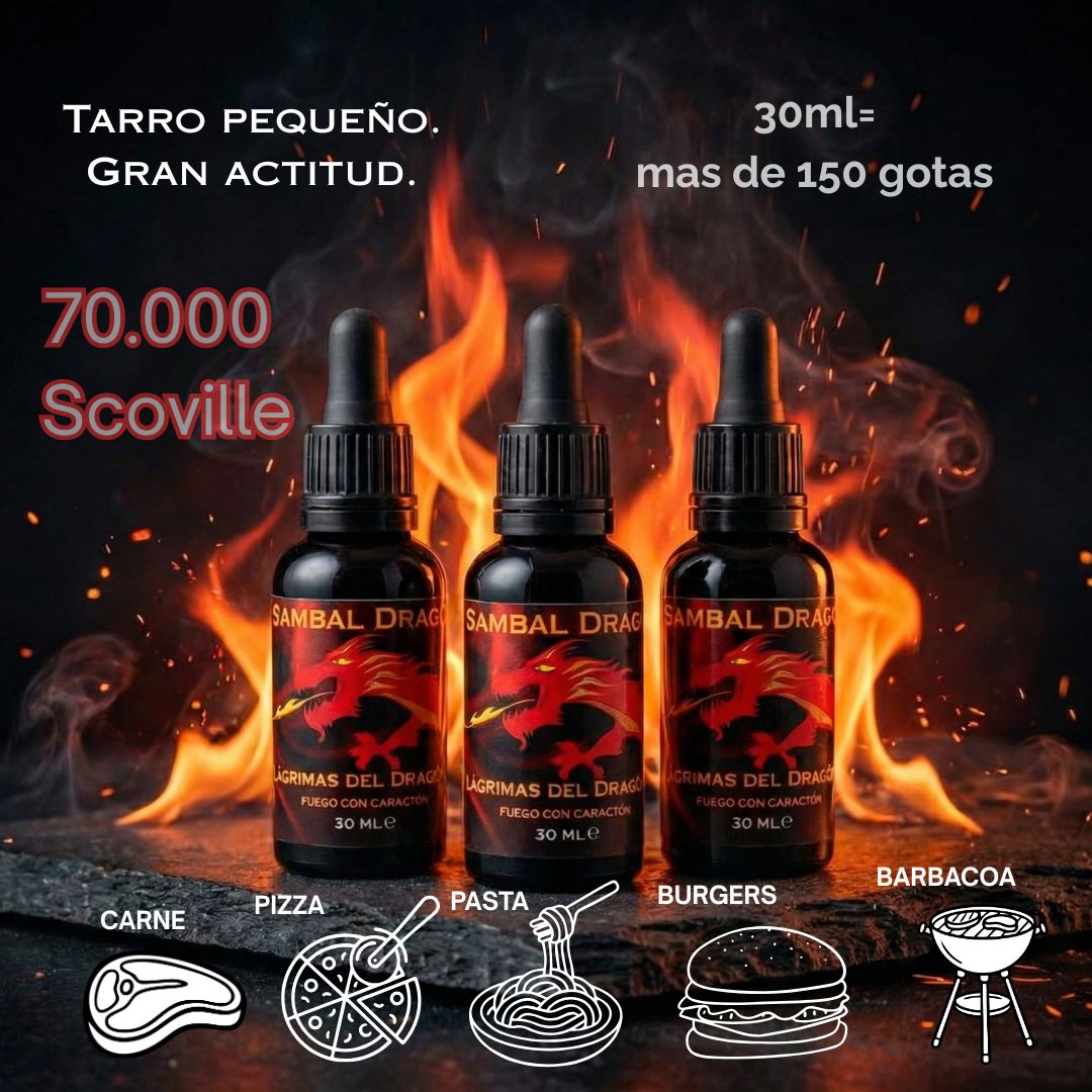 Pack 3 × Lágrimas del Dragón – Gotas Súper Potentes (–10%)